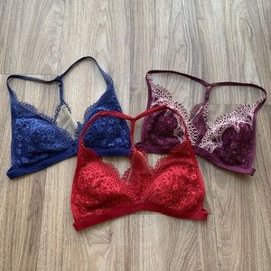 Victoria’s Secret Lace Bralettes